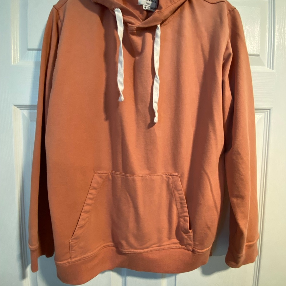 Womens’s Hoodie Pullover Sweatshirt in Dusty Coral